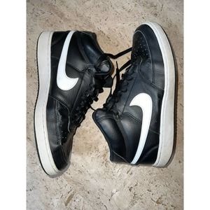 NIKE Court Vidion Mid Black/White Mens 10.5